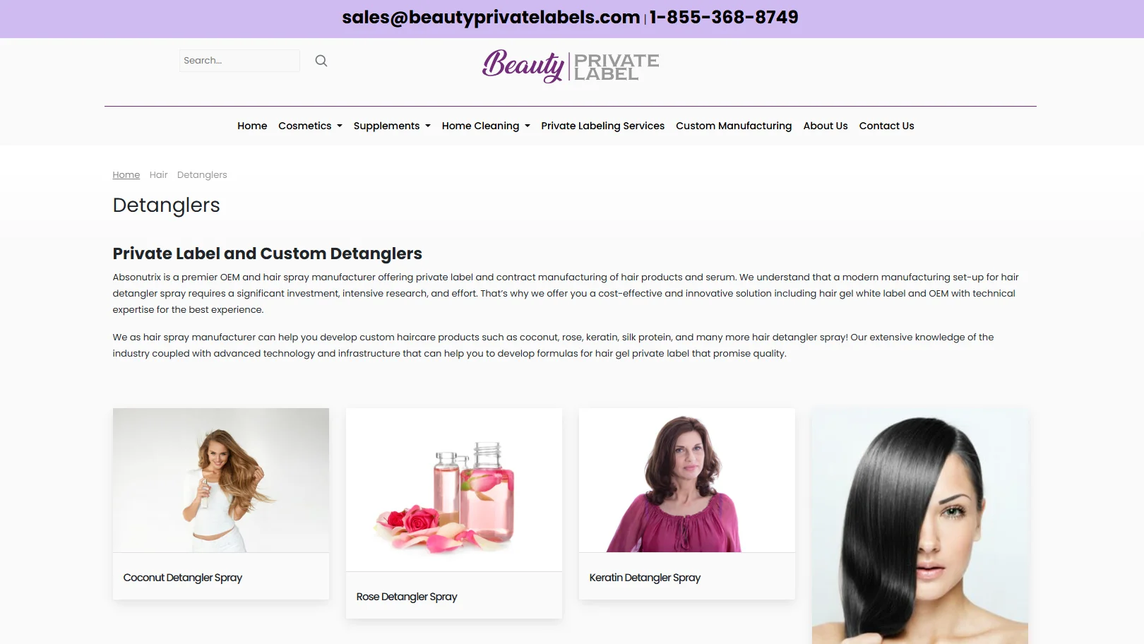 Top 10 Hair Detangler Manufacturer